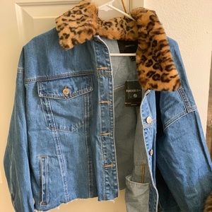 F21 Oversized Jean Jacket